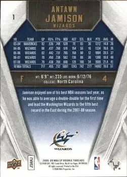Back of Antawn Jamison
