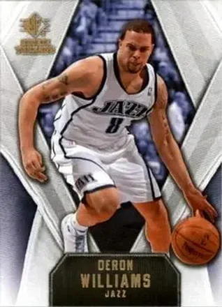 2008-09 SP Rookie Threads #4 Deron Williams