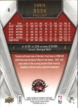 Back of Chris Bosh