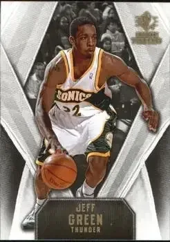 2008-09 SP Rookie Threads #7 Jeff Green