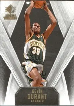 2008-09 SP Rookie Threads #8 Kevin Durant