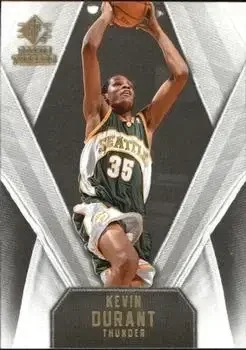 2008-09 SP Rookie Threads #8 Kevin Durant