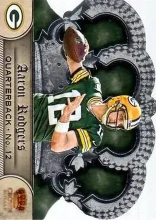 2012 Panini Crown Royale #1 - Aaron Rodgers - Green Bay Packers