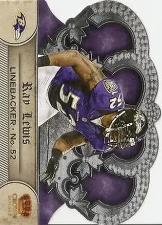 2012 Panini Crown Royale #10 - Ray Lewis - Baltimore Ravens