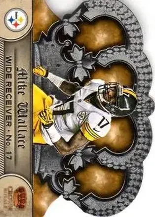 2012 Panini Crown Royale #20 - Mike Wallace - Pittsburgh Steelers