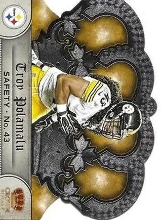 2012 Panini Crown Royale #22 - Troy Polamalu - Pittsburgh Steelers