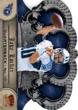2012 Panini Crown Royale #40 - Jake Locker - Tennessee Titans