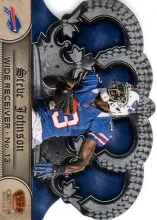 2012 Panini Crown Royale #43 - Steve Johnson - Buffalo Bills