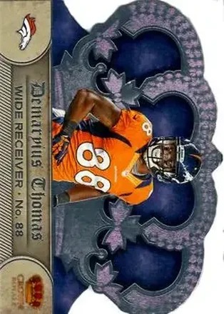 2012 Panini Crown Royale #64 - Demaryius Thomas - Denver Broncos