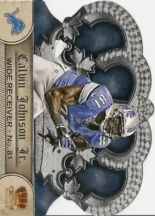2012 Panini Crown Royale #69 - Calvin Johnson - Detroit Lions