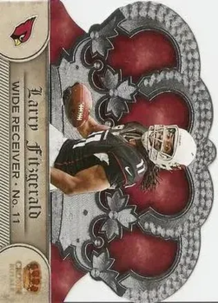 2012 Panini Crown Royale #81 - Larry Fitzgerald - Arizona Cardinals