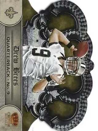 2012 Panini Crown Royale #96 - Drew Brees - New Orleans Saints