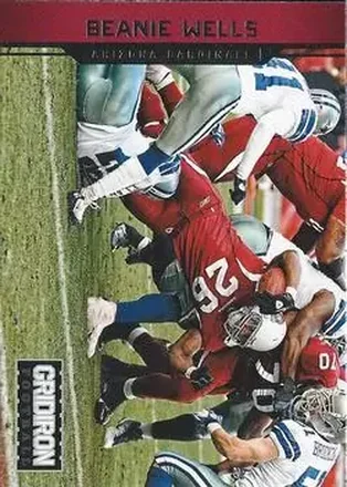 2012 Panini Gridiron #2 - Beanie Wells - Arizona Cardinals