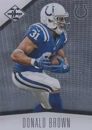 2012 Panini Limited #43 - Donald Brown - Indianapolis Colts