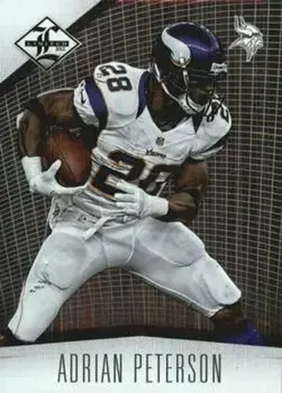 2012 Panini Limited #55 - Adrian Peterson - Minnesota Vikings