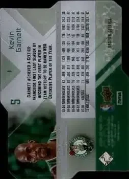 Back of Kevin Garnett