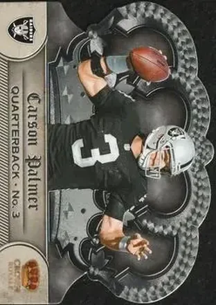 2012 Panini Crown Royale #108 - Carson Palmer - Oakland Raiders