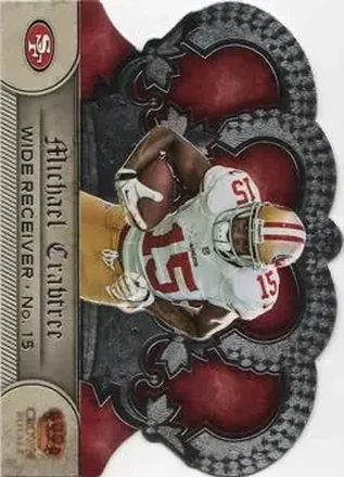 2012 Panini Crown Royale #122 - Michael Crabtree - San Francisco 49ers