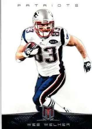 2012 Panini Momentum #8 - Wes Welker - New England Patriots
