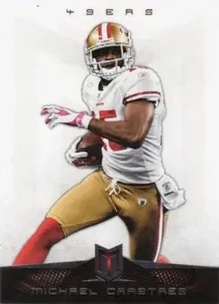 2012 Panini Momentum #10 - Michael Crabtree - San Francisco 49ers