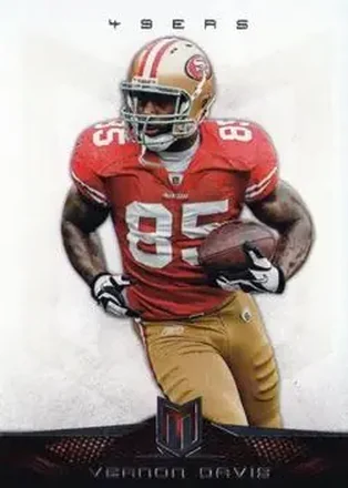 2012 Panini Momentum #11 - Vernon Davis - San Francisco 49ers