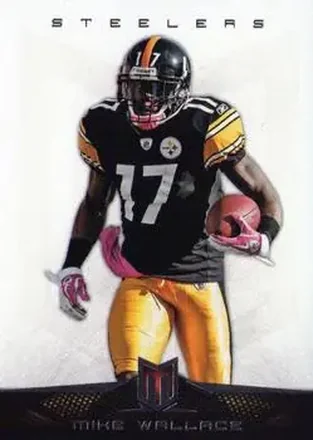 2012 Panini Momentum #19 - Mike Wallace - Pittsburgh Steelers