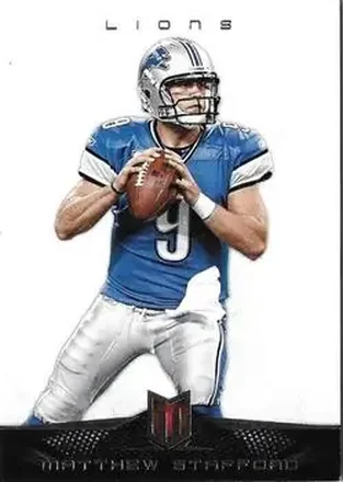 2012 Panini Momentum #29 - Matthew Stafford - Detroit Lions