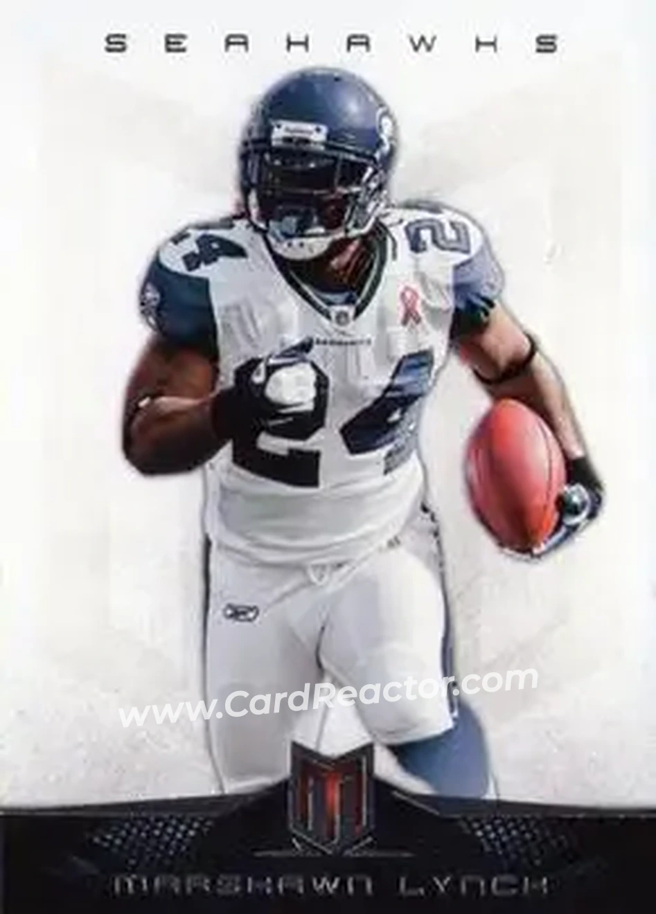 2012 Panini Momentum #66 - Marshawn Lynch - Seattle Seahawks - Front