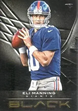 2012 Panini Black - Gold #66 - Eli Manning - New York Giants