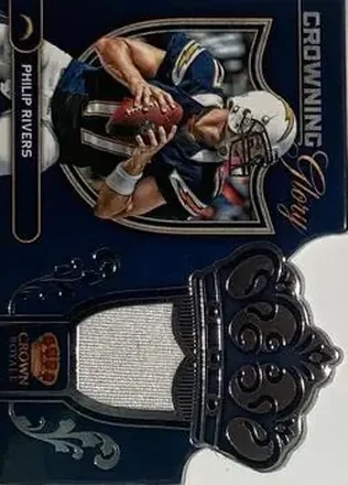 2012 Panini Crown Royale - Crowning Glory Materials #14 - Philip Rivers - San Diego Chargers