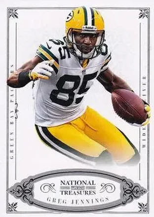 2012 Panini National Treasures #2 - Greg Jennings - Green Bay Packers