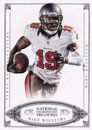 2012 Panini National Treasures #46 - Mike Williams - Tampa Bay Buccaneers