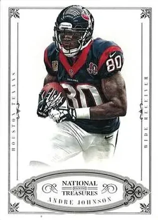 2012 Panini National Treasures #59 - Andre Johnson - Houston Texans