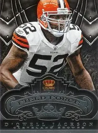 2012 Panini Crown Royale - Field Force #2 - D'Qwell Jackson - Cleveland Browns