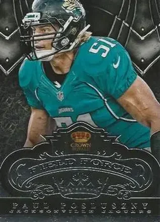 2012 Panini Crown Royale - Field Force #6 - Paul Posluszny - Jacksonville Jaguars