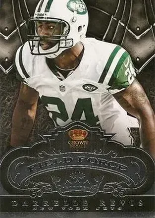 2012 Panini Crown Royale - Field Force #10 - Darrelle Revis - New York Jets
