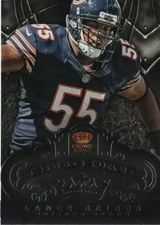 2012 Panini Crown Royale - Field Force #14 - Lance Briggs - Chicago Bears
