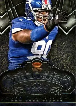 2012 Panini Crown Royale - Field Force #20 - Jason Pierre-Paul - New York Giants