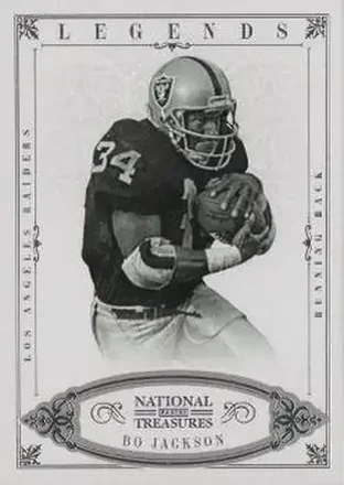 2012 Panini National Treasures #109 - Bo Jackson - Los Angeles Raiders