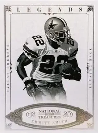 2012 Panini National Treasures #130 - Emmitt Smith - Dallas Cowboys