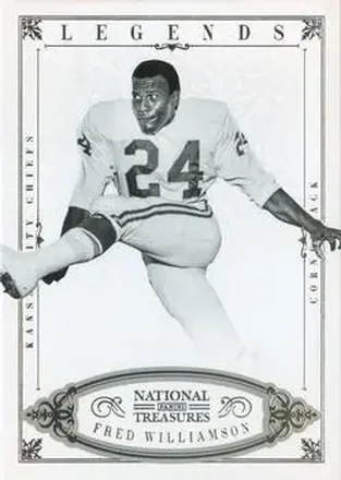 2012 Panini National Treasures #137 - Fred Williamson - Kansas City Chiefs