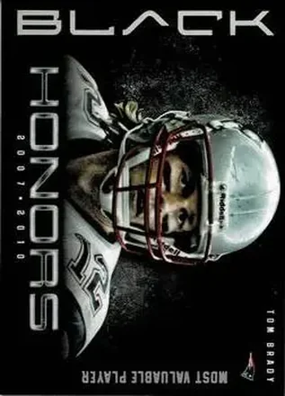 2012 Panini Black - Honors #1 - Tom Brady - New England Patriots