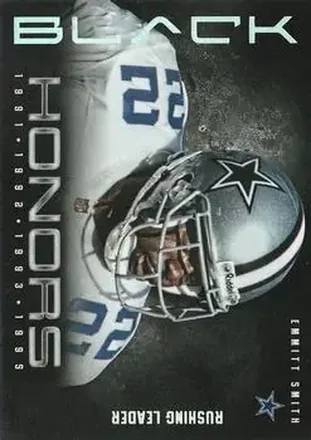 2012 Panini Black - Honors #7 - Emmitt Smith - Dallas Cowboys