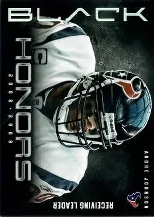 2012 Panini Black - Honors #8 - Andre Johnson - Houston Texans