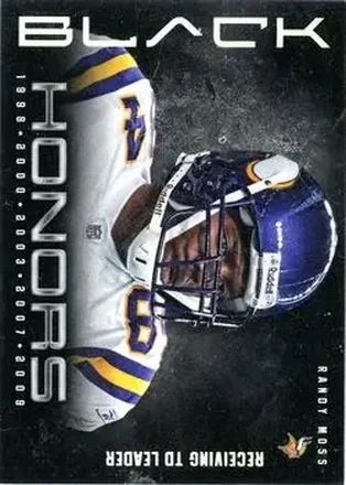 2012 Panini Black - Honors #15 - Randy Moss - Minnesota Vikings