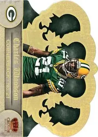 2012 Panini Crown Royale - Gold Crown #4 - Charles Woodson - Green Bay Packers
