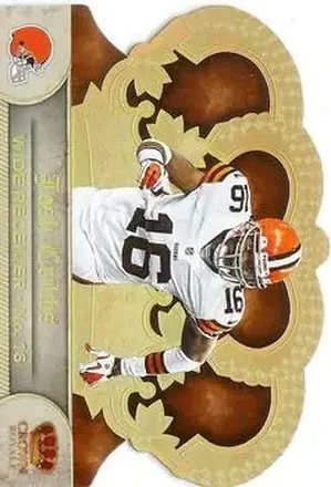 2012 Panini Crown Royale - Gold Crown #16 - Josh Cribbs - Cleveland Browns