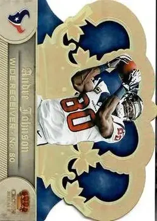 2012 Panini Crown Royale - Gold Crown #25 - Andre Johnson - Houston Texans
