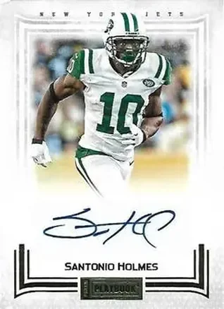 2012 Panini Playbook #53 - Santonio Holmes - New York Jets