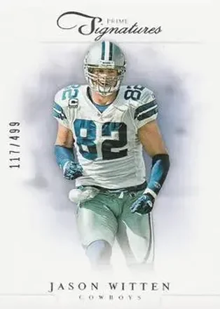 2012 Panini Prime Signatures #39 - Jason Witten - Dallas Cowboys